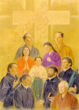 Petrus Kibe Kasui and 187 Companions (beatification banner)