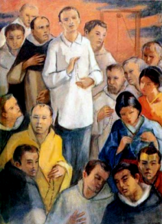 Lorenzo Ruiz and 15 Companions (canonization banner)