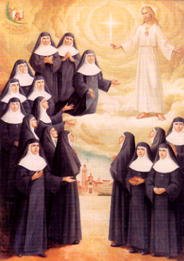 Ángeles Lloret Martí and 16 Companions (beatification banner)